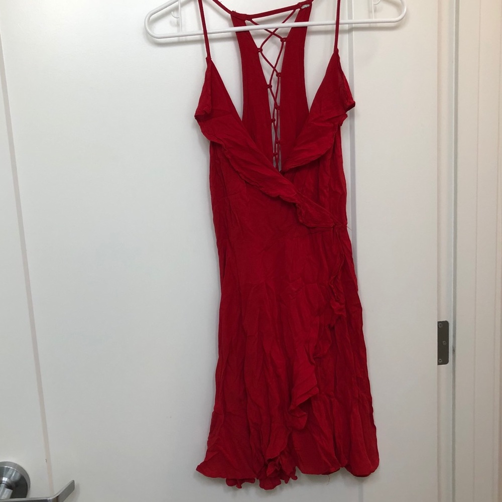 Kimchi Blue red mini dress - Picture 2 of 4